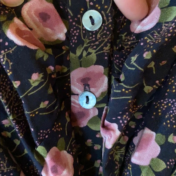 Simone floral button down dress - Picture 3 of 6